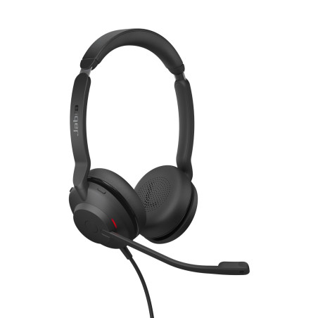 Jabra Evolve2 30 SE Micro-casque filaire stéréo à réduction de bruit avec technologie d’appel à 2 microphones et câble USB-A - F