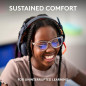 Logitech Zone Learn Casque Filaire avec Microphone pour Les élèves, Ajustement Confortable et réglable pour Les Enfants, USB-C, Logitech Zone Learn Casque Filaire avec Microphone pour Les élèves, Ajustement Confortable et réglable pour Les Enfants, USB-C,