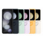 Samsung Etui Support Coque Z Flip 5 Silicone avec Anneau Marine