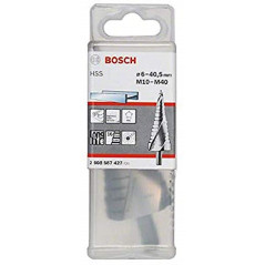 Bosch Accessories 2608587427 Fraise étagée queue 3 pans pour presse-étoupes Longueur 125,5 mm Exécution HSS