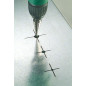Bosch Accessories 2608587427 Fraise étagée queue 3 pans pour presse-étoupes Longueur 125,5 mm Exécution HSS