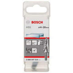 Bosch Accessories 2608597518 Fraise étagée queue 3 pans Longueur 50 mm Exécution HSS