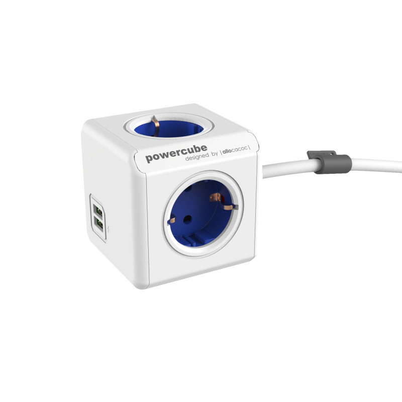 Allocacoc 1406BL/DEEUPC 4AC Outlet(s) 1.5m Bleu, Blanc multiprise - Multiprises (1,5 m, 4 Sortie(s) CA, Type F, Bleu, Blanc) Allocacoc 1406BL/DEEUPC 4AC Outlet(s) 1.5m Bleu, Blanc multiprise - Multiprises (1,5 m, 4 Sortie(s) CA, Type F, Bleu, Blanc)