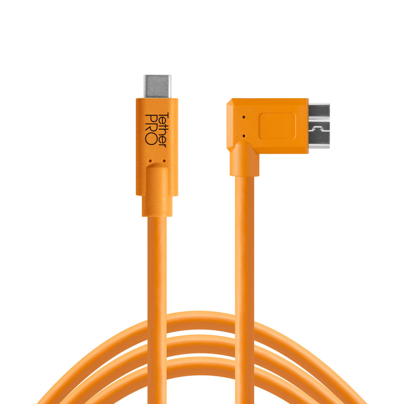 Tether Tools CUC33R15-ORG câble USB 4,6 m USB 3.2 Gen 1 (3.1 Gen 1) USB C Micro-USB B Orange Tether Tools CUC33R15-ORG câble USB 4,6 m USB 3.2 Gen 1 (3.1 Gen 1) USB C Micro-USB B Orange