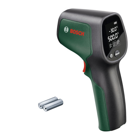 Thermomètre infrarouge UniversalTemp de Bosch (de -30 °C à +500 °C, mesure facile, 3 modes de mesure pour des résultats plus pré