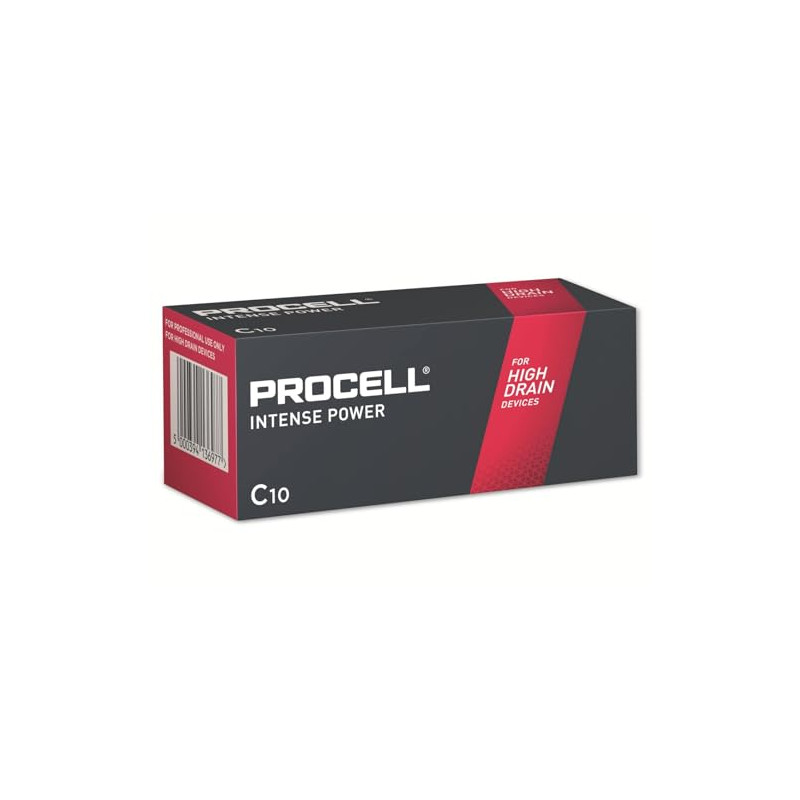 LR14 10PAK PROCELL Intense DURACELL MN1400 LR14 10PAK PROCELL Intense DURACELL MN1400