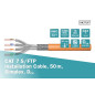 DIGITUS 50 m Cat 7 Câble réseau - S-FTP (PiMF) Simplex - BauPVO Dca - LSZH Sans halogène - 1200 MHz Cuivre AWG 23/1 - Compatible DIGITUS 50 m Cat 7 Câble réseau - S-FTP (PiMF) Simplex - BauPVO Dca - LSZH Sans halogène - 1200 MHz Cuivre AWG 23/1 - Compatible