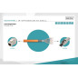 DIGITUS 50 m Cat 7 Câble réseau - S-FTP (PiMF) Simplex - BauPVO Dca - LSZH Sans halogène - 1200 MHz Cuivre AWG 23/1 - Compatible DIGITUS 50 m Cat 7 Câble réseau - S-FTP (PiMF) Simplex - BauPVO Dca - LSZH Sans halogène - 1200 MHz Cuivre AWG 23/1 - Compatible