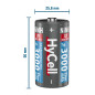 HyCell Piles Rechargeables NiMH Baby C 3000 mAh 1,2V (2 pces) – Piles HR14 pour Lampes Torches, Jouets électroniques, Station mé HyCell Piles Rechargeables NiMH Baby C 3000 mAh 1,2V (2 pces) – Piles HR14 pour Lampes Torches, Jouets électroniques, Station mé