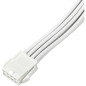 Silverstone SST-PP07E-PCI8W-V2 - Câbles d'extension PSU Super Flexibles, 1 x PCIe 8pin (6+2), Blanc Silverstone SST-PP07E-PCI8W-V2 - Câbles d'extension PSU Super Flexibles, 1 x PCIe 8pin (6+2), Blanc