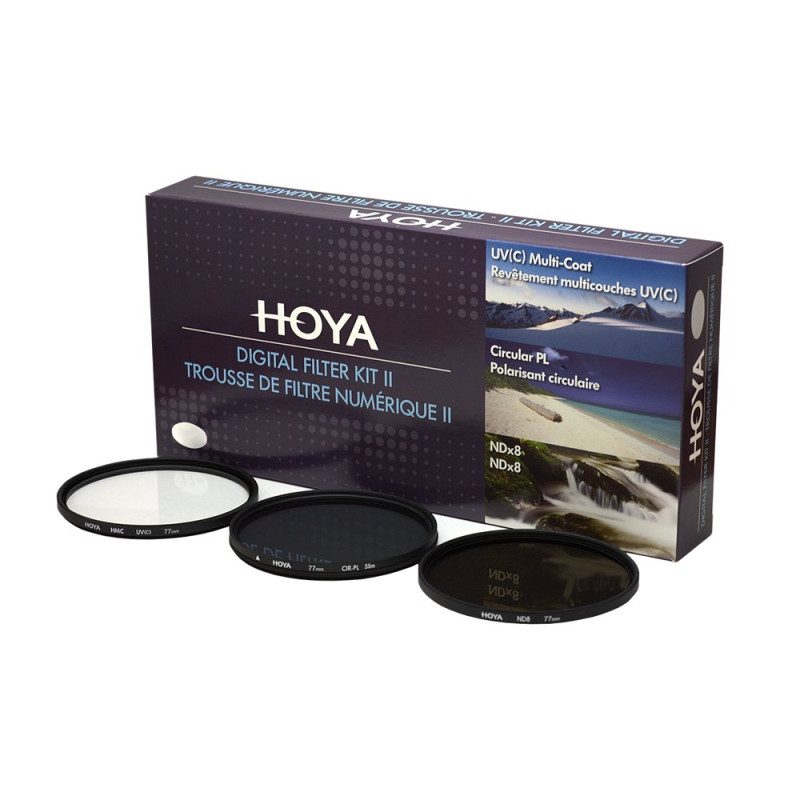 Hoya DFK58 Jeux de Filtres (UV, PLC, ND) Ø 58.0 mm
