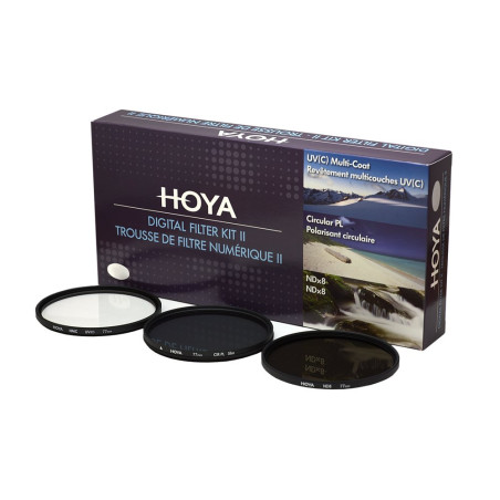 Hoya DFK55 Jeux de Filtres (UV, PLC, ND) Ø 55.0 mm