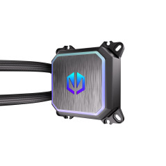 ENDORFY Navis F240 ARGB – Refroidisseur de CPU Liquide AIO, radiateur 240mm, Pompe PWM, 2X Ventilateurs Fluctus 120 PWM ARGB, In