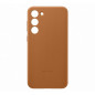 Coque en Cuir pour Samsung Galaxy S23+ 5G Beige Crème
