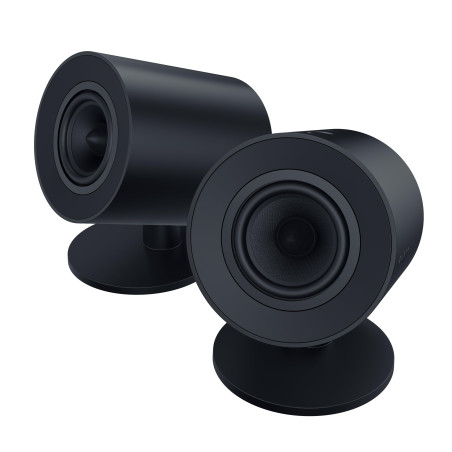 Razer Nommo V2 X - Enceintes de Gaming 2.0 à Large Bande pour PC (Deux Haut-Parleurs à Large Bande de 3 Pouces, THX Spatial Audi