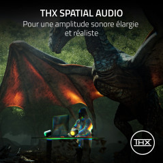 Razer Nommo V2 X - Enceintes de Gaming 2.0 à Large Bande pour PC (Deux Haut-Parleurs à Large Bande de 3 Pouces, THX Spatial Audi