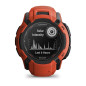 Garmin Instinct 2X, Solar - Montre GPS Robuste et connectée – Flame Red – Boîtier 50 mm Garmin Instinct 2X, Solar - Montre GPS Robuste et connectée – Flame Red – Boîtier 50 mm
