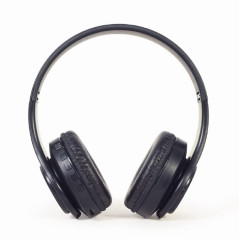 Gembird BT Stereo Headset - Casque de Jeu Bluetooth avec Effets Lumineux LED, pour Mobiles, PC, Portables - Confortable, Multifo