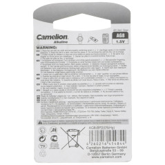Camelion AG 8 LR55 Set de 2 Piles