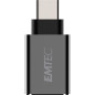 EMTEC, ECADAPT600C, Adaptateur USB 31 vers Type-C, compatible PC, smartphone et tablette, transfert rapide de données, design en EMTEC, ECADAPT600C, Adaptateur USB 31 vers Type-C, compatible PC, smartphone et tablette, transfert rapide de données, design en