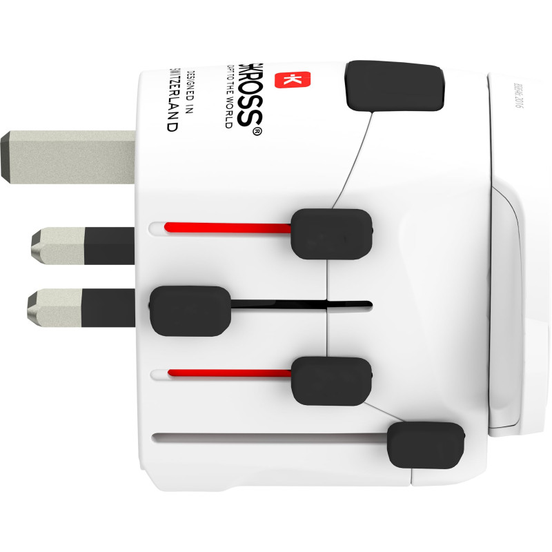 SKROSS - 1.103180 | Pro - World | Adaptateur de Voyage Universel pour Prise de Courant - Tension et Puissance 100V – 630W / 250V SKROSS - 1.103180 | Pro - World | Adaptateur de Voyage Universel pour Prise de Courant - Tension et Puissance 100V – 630W / 250V