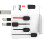 SKROSS - 1.103180 | Pro - World | Adaptateur de Voyage Universel pour Prise de Courant - Tension et Puissance 100V – 630W / 250V SKROSS - 1.103180 | Pro - World | Adaptateur de Voyage Universel pour Prise de Courant - Tension et Puissance 100V – 630W / 250V