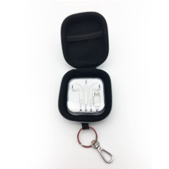 Belyo Pack Audio avec étui pour écouteurs - Étui avec Fermeture pour Casque - Housse Rigide Universelle pour Casque Type c