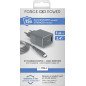 Chargeur maison 3A IC Smart Garanti à vie + Câble USB A/USB C Gris - 100% Plastique recyclé Force Power Chargeur maison 3A IC Smart Garanti à vie + Câble USB A/USB C Gris - 100% Plastique recyclé Force Power