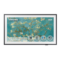 Samsung TV The Frame 2023 32 Pouces QLED TQ32LS03C, Écran Full HD Sans Reflets, Téléviseur Cadre Photo, Smart TV, Accès Art Stor