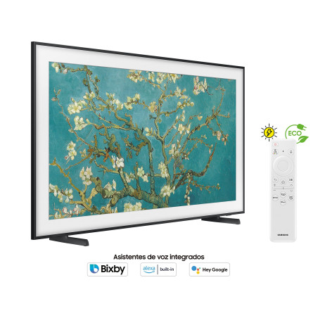 Samsung TV The Frame 2023 32 Pouces QLED TQ32LS03C, Écran Full HD Sans Reflets, Téléviseur Cadre Photo, Smart TV, Accès Art Stor