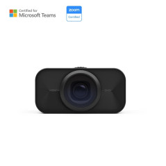 Epos Webcam S6 4K avec microphone pour ordinateur de bureau | Caméra d'ordinateur avec microphones de réduction du bruit et enre