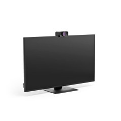 Epos Webcam S6 4K avec microphone pour ordinateur de bureau | Caméra d'ordinateur avec microphones de réduction du bruit et enre