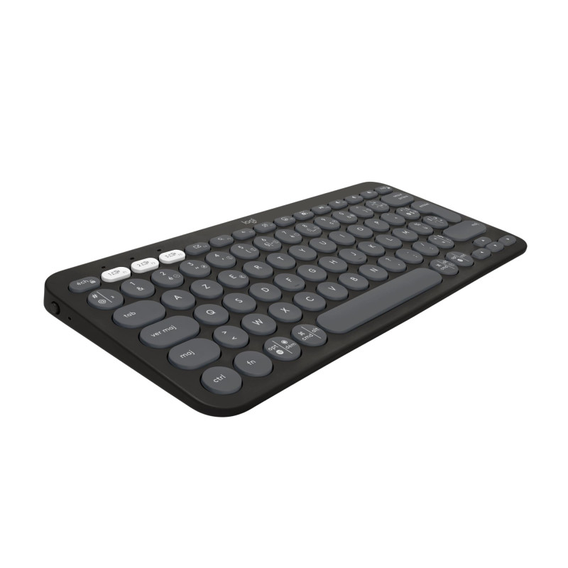 Logitech Pebble Keys 2 K380s clavier sans fil Bluetooth multidispositif, raccourcis personnalisables, fin et portable, Easy-Swit Logitech Pebble Keys 2 K380s clavier sans fil Bluetooth multidispositif, raccourcis personnalisables, fin et portable, Easy-Swit