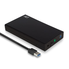 ACT AC1405 Boîtier de Disque Dur 3,5" SATA I/II/III HDD USB 3.0 Support UASP Boîtier sans Outil