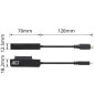 ACT Câble adaptateur USB-C vers disque dur SATA 2,5" AC1525 ACT Câble adaptateur USB-C vers disque dur SATA 2,5" AC1525