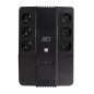 ACT Back-up Onduleur Line Interactive 600VA Batterie UPS Power Supply (6 Sorties Schuko, Protection Contre Les surtensions) AVR ACT Back-up Onduleur Line Interactive 600VA Batterie UPS Power Supply (6 Sorties Schuko, Protection Contre Les surtensions) AVR