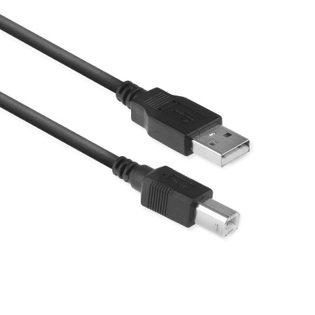 ACT Câble USB pour imprimante, cordon universel de 1,8 m type A mâle vers B mâle, imprimante, scanner - AC3032r auf B Stecker, D