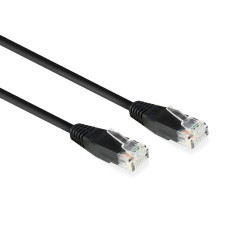 ACT Câble Ethernet CAT6 0,9 m, 10/100/1000/Mbit/s, RJ45, U/UTP LAN CAT 6, 250 MHz, PoE, fils en cuivre complet, pour commutateur
