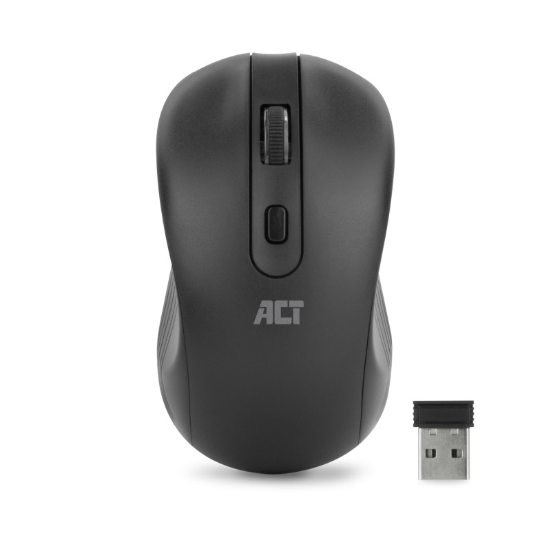 ACT Souris sans Fil Capteur Optique - 1000 DPI - Récepteur USB 2.4Ghz - Poignée de Pouce - Gaucher et droitier - Léger - AC5105 ACT Souris sans Fil Capteur Optique - 1000 DPI - Récepteur USB 2.4Ghz - Poignée de Pouce - Gaucher et droitier - Léger - AC5105