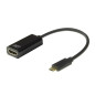 ACT Adaptateur USB c hdmi 4K @ 60Hz Convertisseur USB C, Connexion d'un écran supplémentaire à Un Ordinateur Portable, câble USB