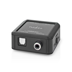 Nedis | Convertisseur audio numérique | 1 voie | Entrée de connexion : DC Power/HDMI™ | Sortie de connexion : 1 x audio coaxial