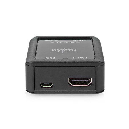 Nedis | Convertisseur audio numérique | 1 voie | Entrée de connexion : DC Power/HDMI™ | Sortie de connexion : 1 x audio coaxial