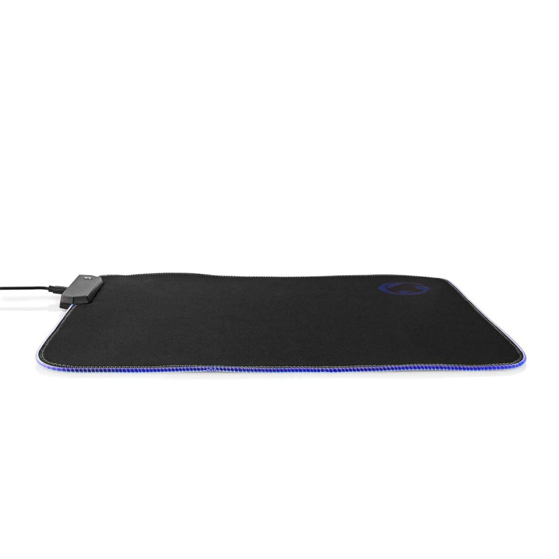 NEDIS Gaming Mouse Pad | Rubber/Microfiber | Black NEDIS Gaming Mouse Pad | Rubber/Microfiber | Black