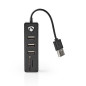 Nedis Hub USB | Connecteur USB-A | Prise USB-A | Ports 3 Ports | Alimentation par USB | SD & MicroSD / 3X USB Nedis Hub USB | Connecteur USB-A | Prise USB-A | Ports 3 Ports | Alimentation par USB | SD & MicroSD / 3X USB