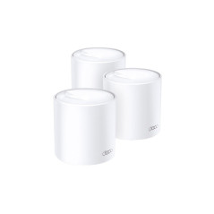 TP-Link Deco WiFi 6 Mesh AX 5400Mbps Deco X60(3-Pack) V3.2, Système WiFi 6 pour Toute la Maison, Couverture de 660㎡, Installatio