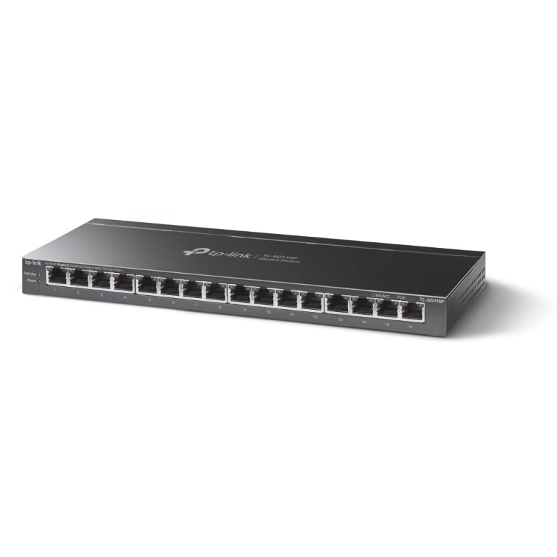 COMMUTATEUR TP-Link TL-SG116P 16 Ports POE+
