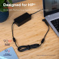 Trust Maxo Chargeur d'ordinateur Portable 90 W pour HP - Noir EU Trust Maxo Chargeur d'ordinateur Portable 90 W pour HP - Noir EU