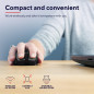 Trust Zaya Souris Rechargeable sans Fil (Microrécepteur USB, adaptée aux gauchers et aux droitiers, 4 Boutons, USB-C pour rechar Trust Zaya Souris Rechargeable sans Fil (Microrécepteur USB, adaptée aux gauchers et aux droitiers, 4 Boutons, USB-C pour rechar