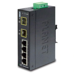 PLANET ISW-621TF commutateur réseau Non-géré L2 Fast Ethernet (10/100) Bleu