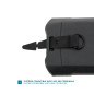 MOBILIS Bandoulière Universelle avec Système de Détachement de Sécurité avec Anneau Textile, 1 Point d'Accroche, Sangle Haute Ré